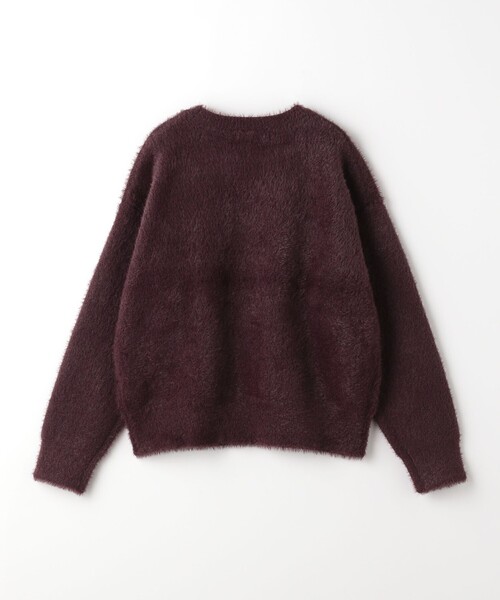 A DAY IN THE LIFE UNITED ARROWS（アデイインザライフユナイテッドアローズ）の「ボリューム フェザー ロゴニット ＜A DAY IN THE LIFE＞（ニット/セーター・レディース・オフホワイト/ダークブラウン/ダークグレー・FREE）」の10枚目の写真