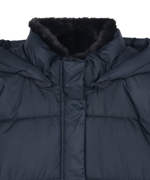 TOKYO SHIRTS(トウキョウシャツ)の「ファイバーダウン ハーフコート(ダウンジャケット/コート・レディース・ネイビー/グレー・M/L)」の13枚目の写真