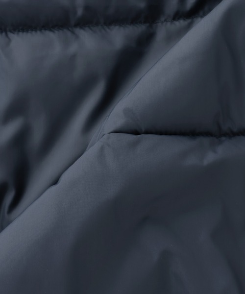 TOKYO SHIRTS(トウキョウシャツ)の「ファイバーダウン ハーフコート(ダウンジャケット/コート・レディース・ネイビー/グレー・M/L)」の16枚目の写真