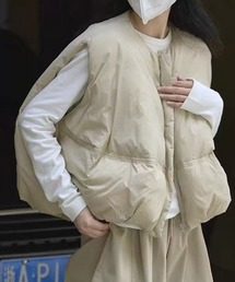 sorule（ソルレ）の「ボリュームダウンベスト（ダウンベスト）」