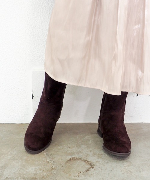 cava cava（サヴァサヴァ）の「晴雨兼用｜ファーブーツ　1320707（ブーツ・レディース・ダークブラウン/ブラック・22.5cm/23cm/23.5cm/24cm/24.5cm）」の18枚目の写真