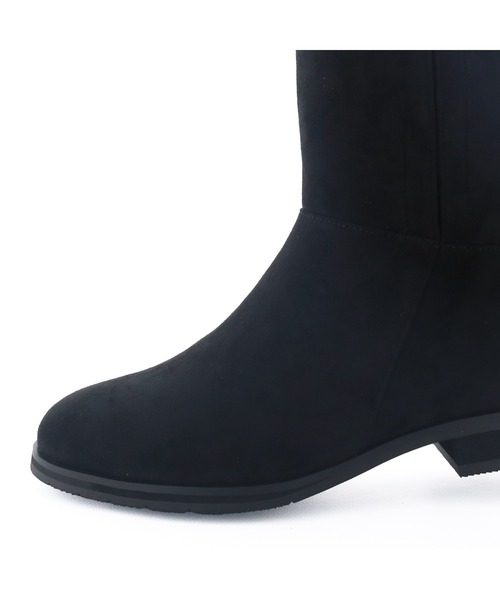 cava cava（サヴァサヴァ）の「晴雨兼用｜ファーブーツ　1320707（ブーツ・レディース・ダークブラウン/ブラック・22.5cm/23cm/23.5cm/24cm/24.5cm）」の12枚目の写真