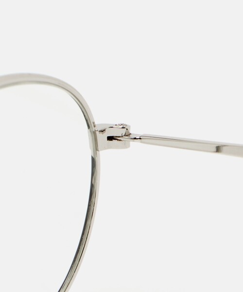 green label relaxing(グリーンレーベルリラクシング)の「GLR ボストン メタルフレーム ファッション用グラス(メガネ・メンズ・ブラック/ダークグレー・FREE)」の13枚目の写真