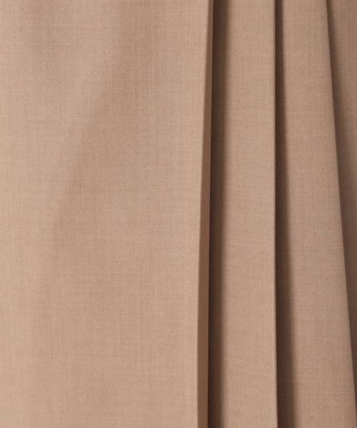 31 Sons de mode(トランテアン ソン ドゥ モード)の「2025秋冬新作 ダブルベルトアシメプリーツスカート(スカート・レディース・グレー/モカ・S/M)」の9枚目の写真