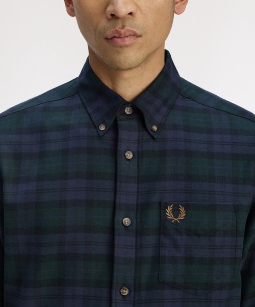 o*i様 mfpen　FRAME SHIRT - BLACK TARTAN CH mfpenFRAME SHIRT - BLACK TARTAN CHECK