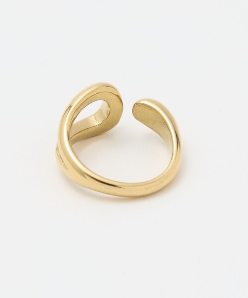 green label relaxing(グリーンレーベルリラクシング)の「【WEB限定】ドロップシルエット リング(リング・レディース・ゴールド/シルバー・FREE)」の8枚目の写真