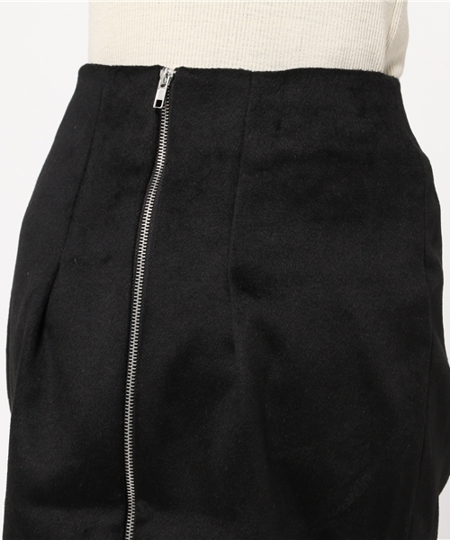 mystic（ミスティック）の「【mystic】タックコクーンSK（スカート・レディース・キャメル/グレー/ブラック・1/2）」の8枚目の写真