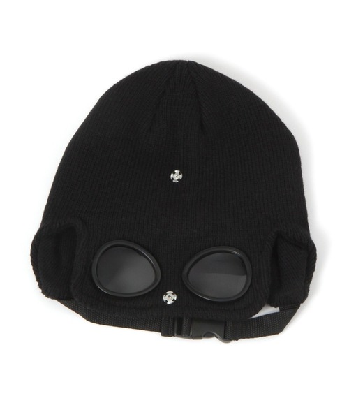 THE PARK SHOP（ザパークショップ）の「【THE PARK SHOP(ザ パーク ショップ)】ゴーグルスノーCAP(KIDS)（ニットキャップ/ビーニー・キッズ・グレー/ブラック/ネイビー・FREE）」の10枚目の写真