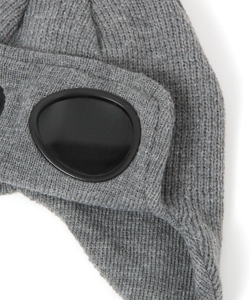 THE PARK SHOP（ザパークショップ）の「【THE PARK SHOP(ザ パーク ショップ)】ゴーグルスノーCAP(KIDS)（ニットキャップ/ビーニー・キッズ・グレー/ブラック/ネイビー・FREE）」の18枚目の写真