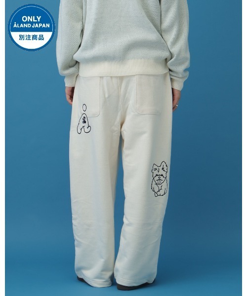 UNISEX】Wai Kei×ALAND／Amaitese パンツ（スウェットパンツ）｜WaiKei