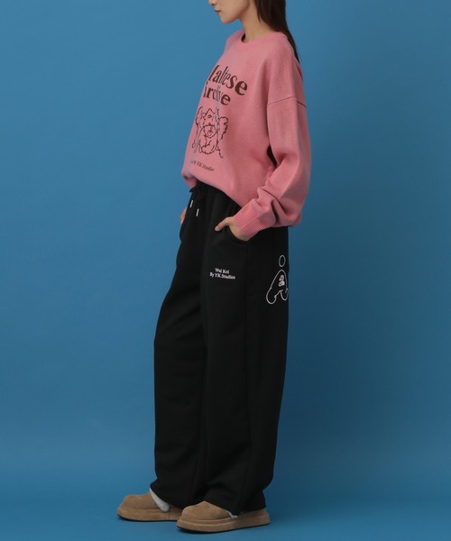 UNISEX】Wai Kei×ALAND／Amaitese パンツ（スウェットパンツ）｜WaiKei