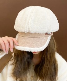 WARAIJOGO（ワライジョウゴ）の「レディース フリース 帽子 ベレー帽(BDS)（ハンチング/ベレー帽）」