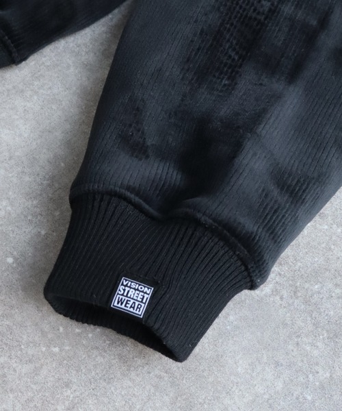 VISION STREET WEAR(ヴィジョンストリートウェア)の「【VISION STREET WEAR/ヴィジョンストリートウェア】別注 ベロアコーデュロイ スタッズロゴ ショート丈 ジップアップ フーディー ブルゾン(パーカー・メンズ・ブラック/ブラウン系その他/ダークグリーン・L/LL/M)」の14枚目の写真