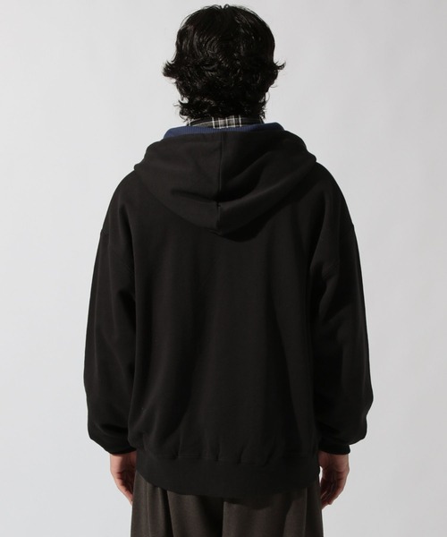 セール】後付け配色ジップパーカー（パーカー）｜niko and