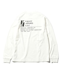 Valley Apparel（バレーアパレル）の「バーティカルロゴプリントTシャツ 長袖（Tシャツ/カットソー）」