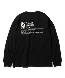 Valley Apparel（バレーアパレル）の「バーティカルロゴプリントTシャツ 長袖（Tシャツ/カットソー）」