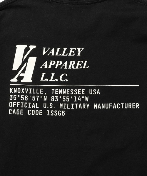 Valley Apparel(バレーアパレル)の「バーティカルロゴプリントTシャツ 長袖(Tシャツ/カットソー・メンズ・ホワイト/ヘザーグレー/ブラック・MEDIUM/LARGE/X-LARGE)」の8枚目の写真