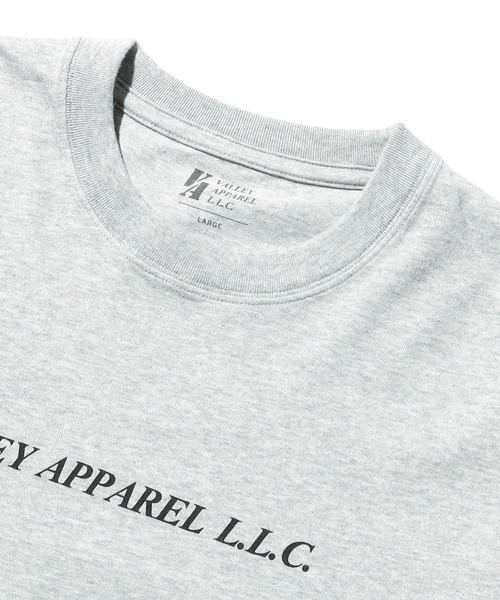 Valley Apparel(バレーアパレル)の「バーティカルロゴプリントTシャツ 長袖(Tシャツ/カットソー・メンズ・ホワイト/ヘザーグレー/ブラック・MEDIUM/LARGE/X-LARGE)」の10枚目の写真