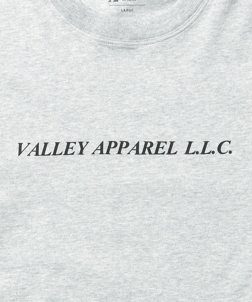 Valley Apparel(バレーアパレル)の「バーティカルロゴプリントTシャツ 長袖(Tシャツ/カットソー・メンズ・ホワイト/ヘザーグレー/ブラック・MEDIUM/LARGE/X-LARGE)」の12枚目の写真