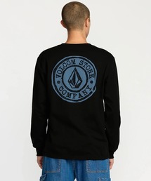VOLCOM LOGO STAMP LST/ボルコムヘビーウェイト長袖ロンT