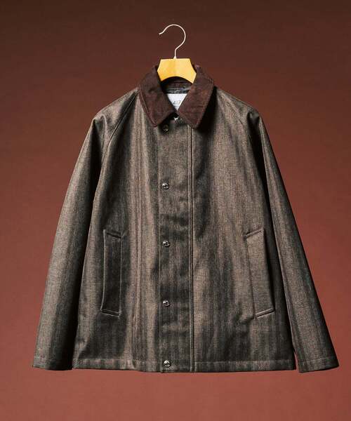 417 EDIFICE（フォーワンセブンエディフィス）の「2レイヤーフィルムブルゾン（その他アウター・メンズ・ブラック/ブラウン・SMALL/MEDIUM/LARGE）」の2枚目の写真