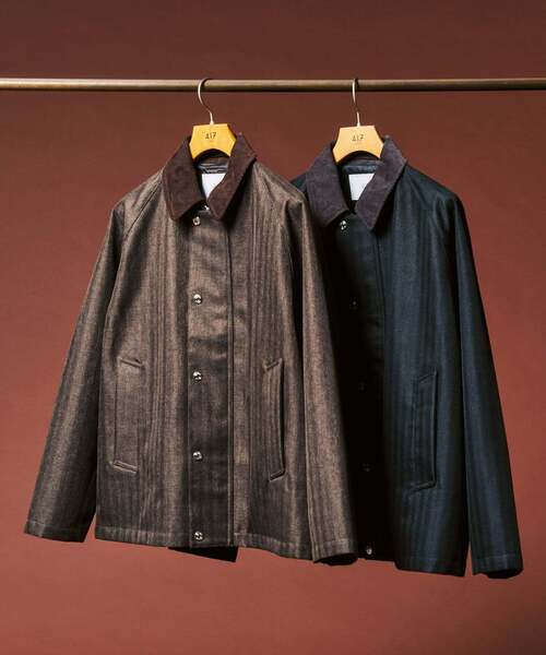 417 EDIFICE（フォーワンセブンエディフィス）の「2レイヤーフィルムブルゾン（その他アウター・メンズ・ブラック/ブラウン・SMALL/MEDIUM/LARGE）」の3枚目の写真