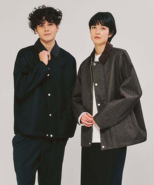 417 EDIFICE（フォーワンセブンエディフィス）の「2レイヤーフィルムブルゾン（その他アウター・メンズ・ブラック/ブラウン・SMALL/MEDIUM/LARGE）」の5枚目の写真