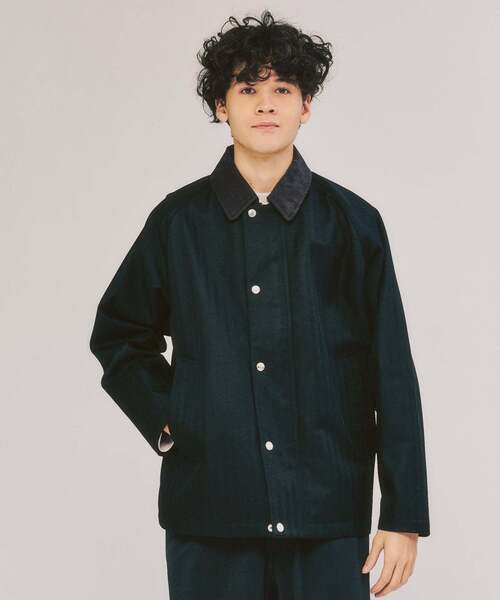 417 EDIFICE（フォーワンセブンエディフィス）の「2レイヤーフィルムブルゾン（その他アウター・メンズ・ブラック/ブラウン・SMALL/MEDIUM/LARGE）」の6枚目の写真