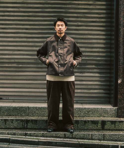 417 EDIFICE（フォーワンセブンエディフィス）の「2レイヤーフィルムブルゾン（その他アウター・メンズ・ブラック/ブラウン・SMALL/MEDIUM/LARGE）」の17枚目の写真