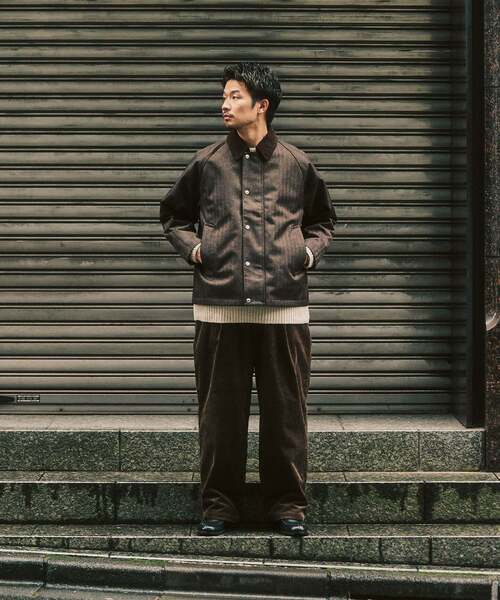 セール】2レイヤーフィルムブルゾン（その他アウター）｜417 EDIFICE