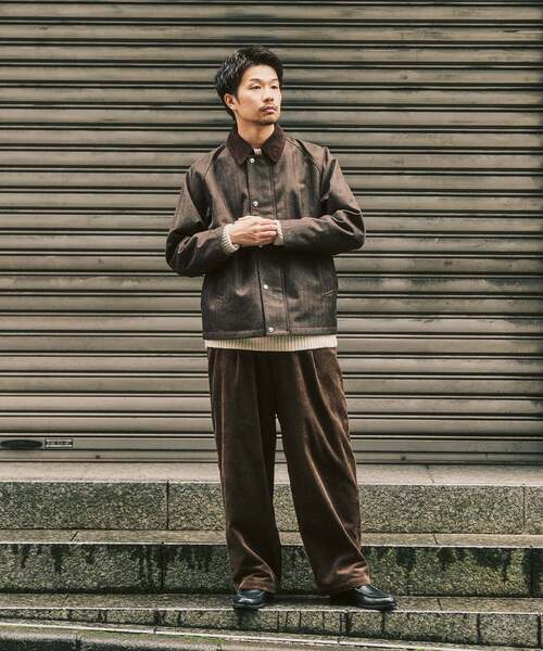 417 EDIFICE（フォーワンセブンエディフィス）の「2レイヤーフィルムブルゾン（その他アウター・メンズ・ブラック/ブラウン・SMALL/MEDIUM/LARGE）」の20枚目の写真