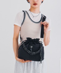 COLDE （コルデ）の「パラコードハンドル2way巾着バッグ（ショルダーバッグ）」