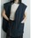 anuke�i�A���k�[�N�j�́uanuke Backopen Stripe Vest 62520108�i�x�X�g�j�v�b�l�C�r�[