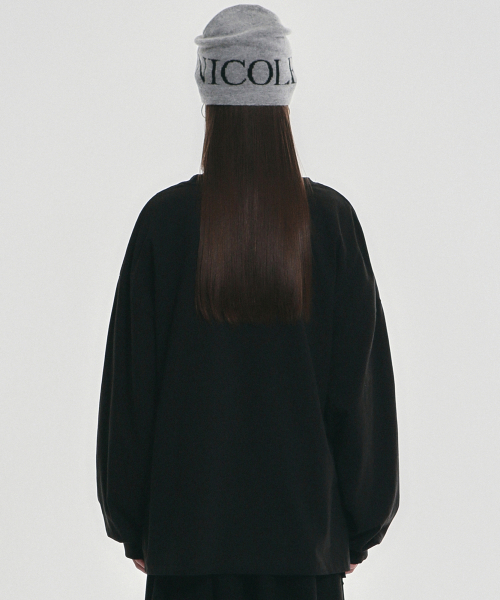 NICK&NICOLE（ニックアンドニコール）の「BUTTERFLY SIGNATURE LS TOP_BLACK SILVER（Tシャツ/カットソー・レディース・その他・FREE）」の3枚目の写真