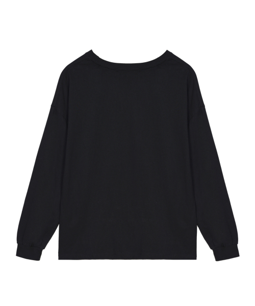 NICK&NICOLE（ニックアンドニコール）の「BUTTERFLY SIGNATURE LS TOP_BLACK SILVER（Tシャツ/カットソー・レディース・その他・FREE）」の5枚目の写真