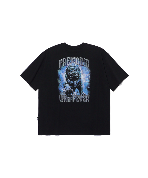 FREEDOM(フリーダム)の「ヘッチプリンティングTシャツ(ブラック)(Tシャツ/カットソー・メンズ・その他・LARGE/X-LARGE/2XL/3XL/4XL)」の2枚目の写真