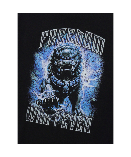 FREEDOM(フリーダム)の「ヘッチプリンティングTシャツ(ブラック)(Tシャツ/カットソー・メンズ・その他・LARGE/X-LARGE/2XL/3XL/4XL)」の5枚目の写真