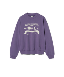 Kijun（キジュン）の「Sun Moon Pullover UNISEX Purple（スウェット）」