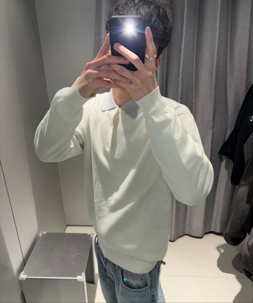 MUSINSA STANDARD（ムシンサスタンダード）の「エクストラワイドデニムパンツ [ライトインディゴ]（デニムパンツ・メンズ・その他・40/38/42/36/34/32/30/31/33/26/27/28/29）」の12枚目の写真