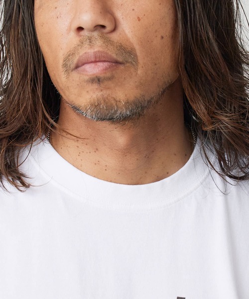 LONELY/論理(ロンリー)の「LONELY(論理)/ロンリー "LONELY HEARTS" HEAVY OZ LONG SLEEVE ヘビーウェイト クルーネックロンT(Tシャツ/カットソー・メンズ・ホワイト/ブラック・L/XL/XXL)」の8枚目の写真