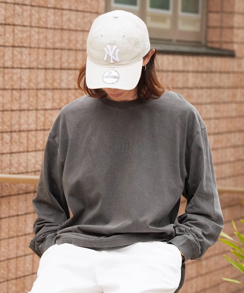 LONELY/論理(ロンリー)の「LONELY(論理)/ロンリー "LONELY HEARTS" HEAVY OZ LONG SLEEVE ヘビーウェイト クルーネックロンT(Tシャツ/カットソー・メンズ・ホワイト/ブラック・L/XL/XXL)」の19枚目の写真