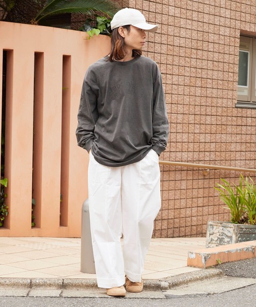 LONELY/論理(ロンリー)の「LONELY(論理)/ロンリー "LONELY HEARTS" HEAVY OZ LONG SLEEVE ヘビーウェイト クルーネックロンT(Tシャツ/カットソー・メンズ・ホワイト/ブラック・L/XL/XXL)」の11枚目の写真