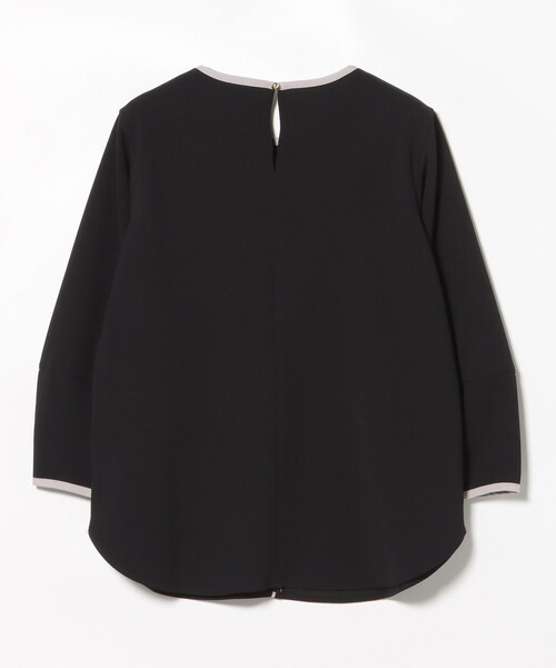 BEAMS HEART(ビームスハート)の「バイカラー ライン プルオーバー(Tシャツ/カットソー・レディース・ブラウン系その他2/オフホワイト/ネイビー・FREE)」の5枚目の写真