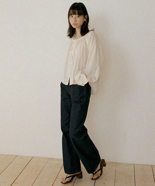 LINGSEOUL（リングソウル）の「non fade denim pants（デニムパンツ・レディース・その他・SMALL/LARGE）」の12枚目の写真