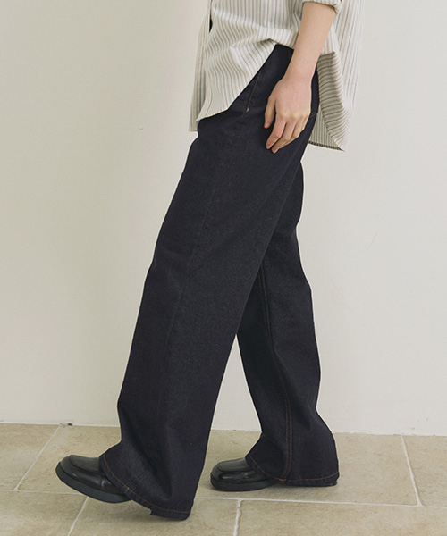 LINGSEOUL（リングソウル）の「non fade denim pants（デニムパンツ・レディース・その他・SMALL/LARGE）」の14枚目の写真