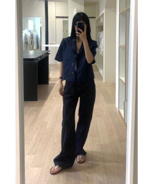 LINGSEOUL（リングソウル）の「non fade denim pants（デニムパンツ・レディース・その他・SMALL/LARGE）」の7枚目の写真