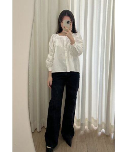 LINGSEOUL（リングソウル）の「non fade denim pants（デニムパンツ・レディース・その他・SMALL/LARGE）」の10枚目の写真