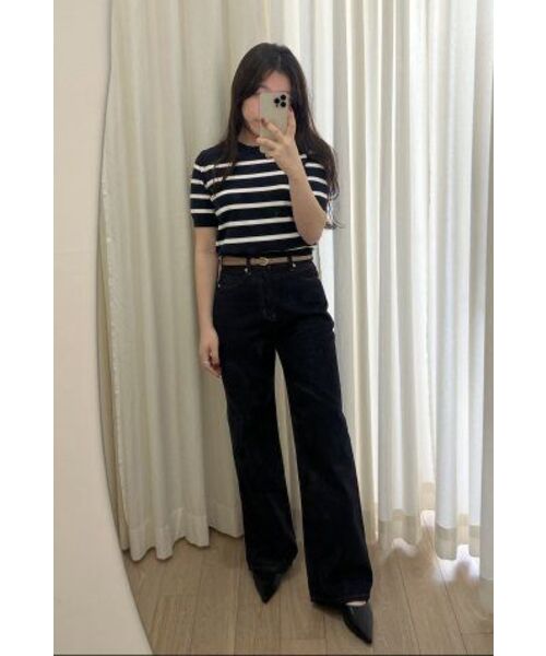 LINGSEOUL（リングソウル）の「non fade denim pants（デニムパンツ・レディース・その他・SMALL/LARGE）」の4枚目の写真