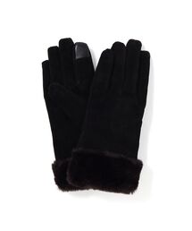 Francfranc（フランフラン）の「スエードグローブ ブラック（ルームウェア/パジャマ）」