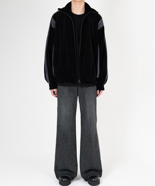 VELOUR LINE TRACK JACKET（ジャージ）｜LAD MUSICIAN（ラッド